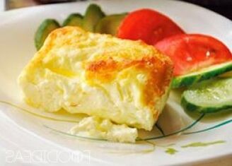omelett med grönsaker för ketodieten