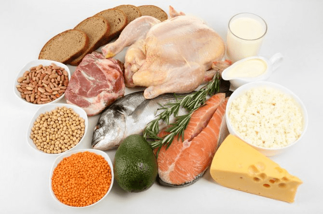 mat för 7-dagars proteindiet